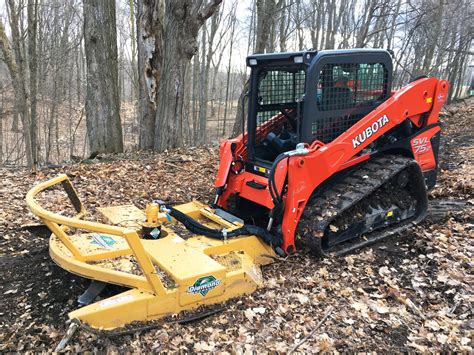 rotary mower for skid steer|skid steer lawn mower attachment.